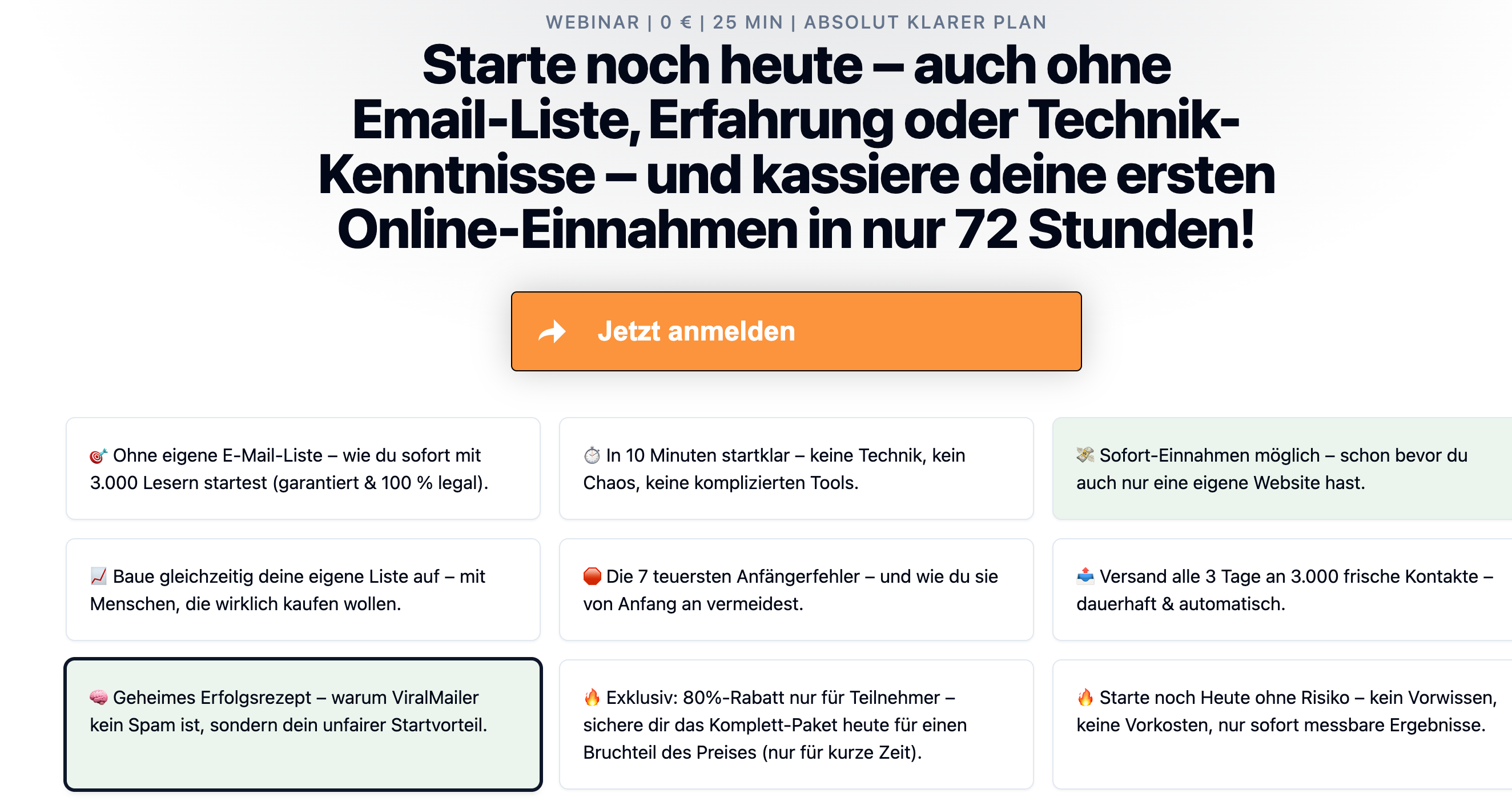Webinar: Warum ViralMailer kein Spam sind